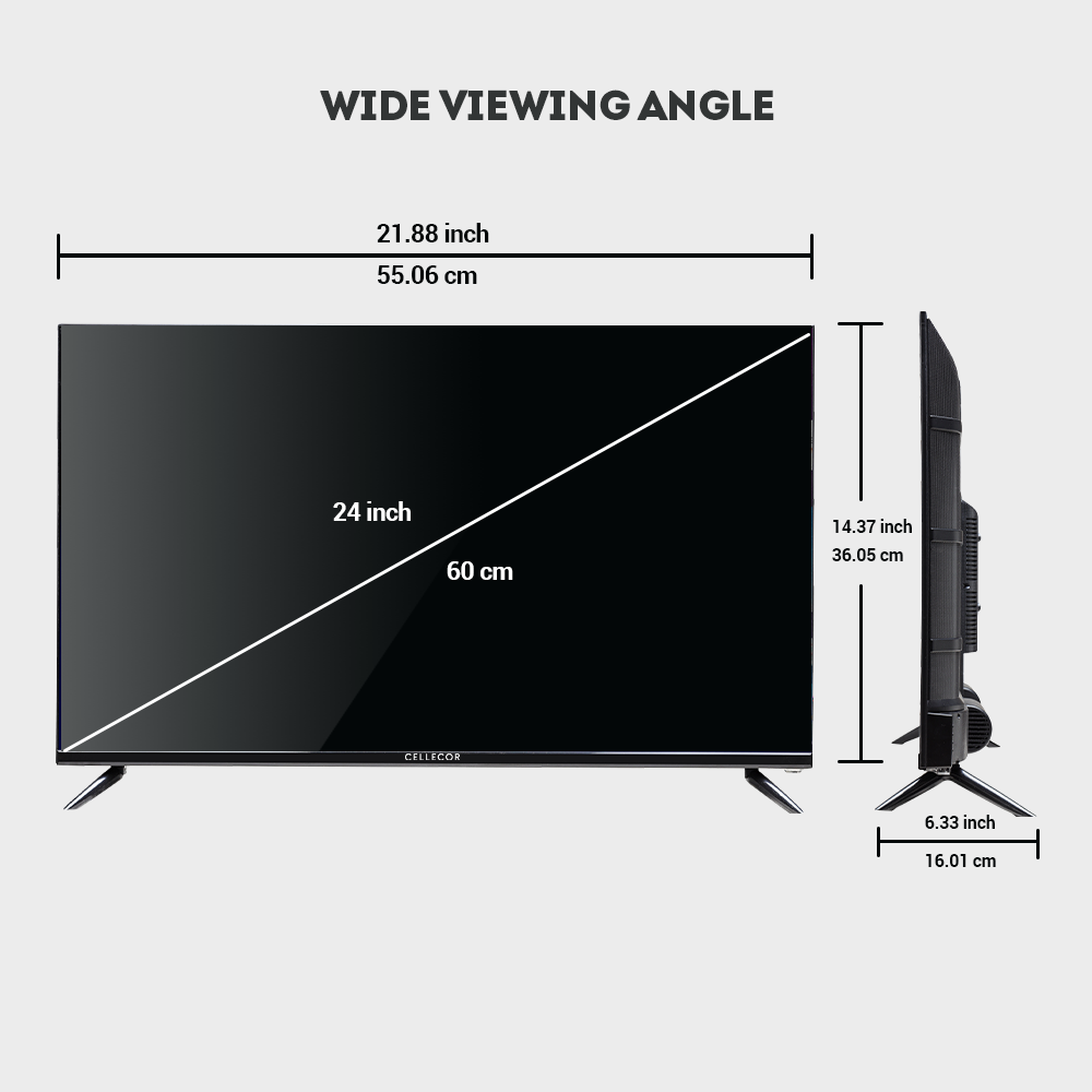 Cellecor LED TV E-24G (24 inch)